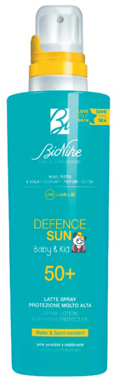 DEFENCE SUN BABY&KID LATTE SPRAY 50+ 200 ML - farmaidea24.com