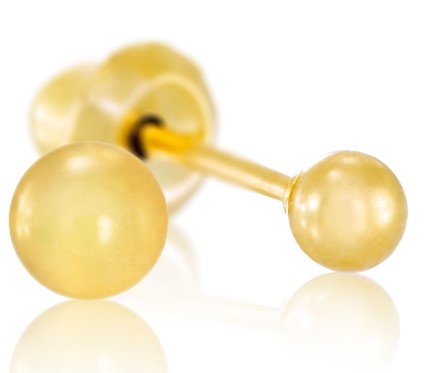 IN ORECCHINI PALLINA ORO KIDS K776C - farmaidea24.com