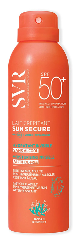 SUN SECURE LAIT CREPITANT SPF50+ 200 ML - farmaidea24.com