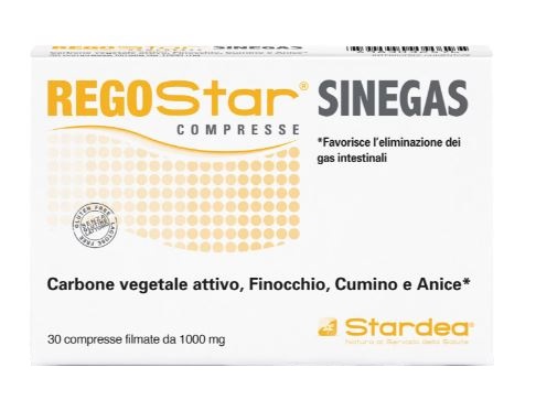 REGOSTAR SINEGAS 30 COMPRESSE - farmaidea24.com
