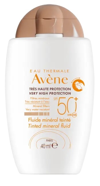 AVENE SOL FLUIDO MINERALE SPF50+ COLORATO NUOVA FORMULA 40 ML - farmaidea24.com