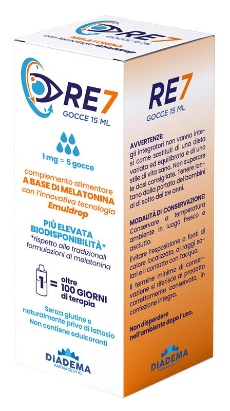 RE7 GOCCE 15 ML - farmaidea24.com
