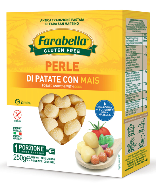 FARABELLA PERLE PATATE MAIS 250 G - farmaidea24.com