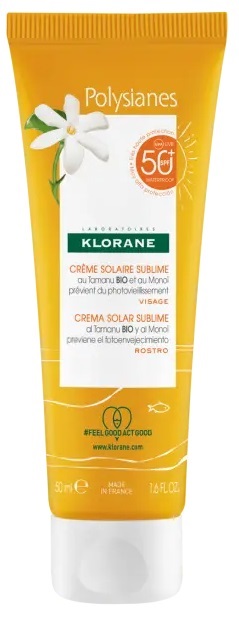 LES POLYSIANES CREMA VISO TAMANU BIO&MONOI SPF50+ 50 ML - farmaidea24.com