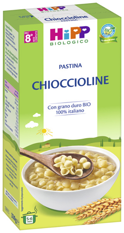 HIPP BIO PASTINA CHIOCCIOLINE 320 G - farmaidea24.com