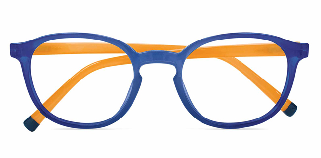 OCCHIALI DA LETTURA TWINS GOLD PAPEETE BLU-ARANCIONE +3,0 - farmaidea24.com