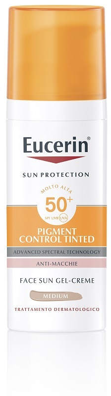 EUCERIN SUN PIGMENT CONTROL TINTED SPF50+ MEDIUM 50 ML - farmaidea24.com