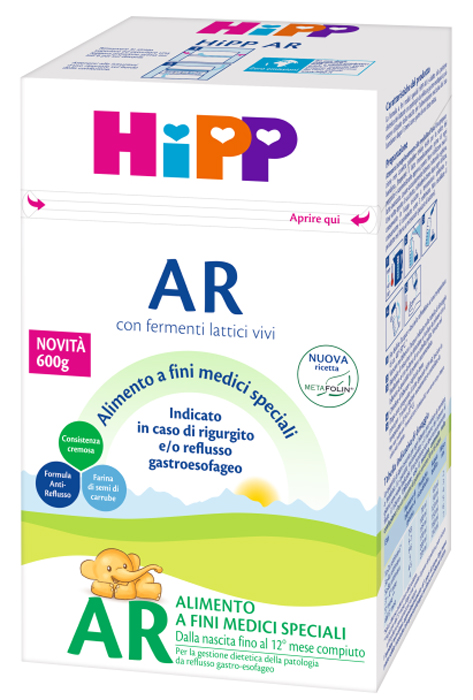 HIPP LATTE ANTIREFLUSSO CON METAFOLINA 600 G - farmaidea24.com