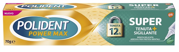 POLIDENT SUPER TENUTA+SIGILLANTE MENTA DELICATA ADESIVO PROTESI DENTALE 70 G - farmaidea24.com