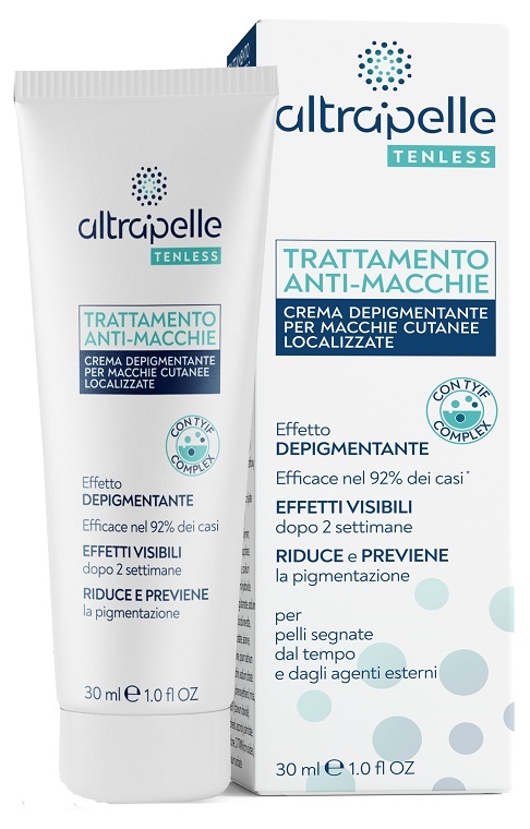 ALTRAPELLE TENLESS TRATTAMENTO ANTI MACCHIE CREMA DEPIGMENTANTE 30 ML - farmaidea24.com