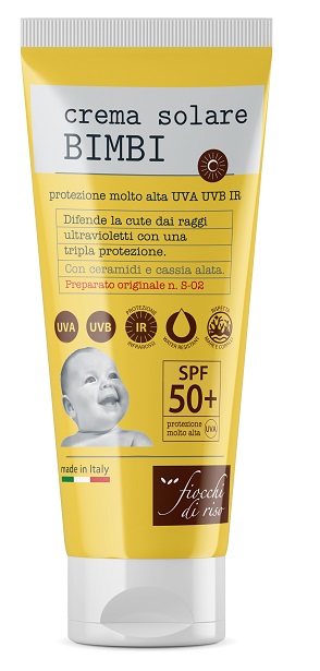 FIOCCHI DI RISO CREMA SOLARE BIMBI 50+ 100 ML - farmaidea24.com