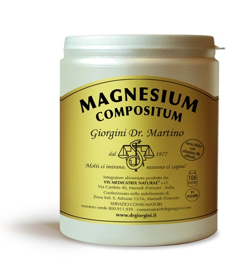 MAGNESIUM COMPOSITUM POLVERE 500 G - farmaidea24.com