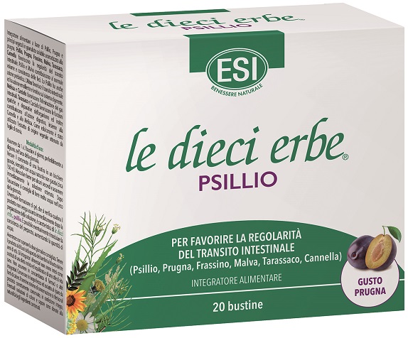 ESI LE DIECI ERBE PSILLIO 20 BUSTINE 5,6 G - farmaidea24.com