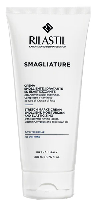 RILASTIL SMAGLIATURE CREMA EMOLLIENTE IDRATANTE ED ELASTICIZZANTE 200 ML - farmaidea24.com