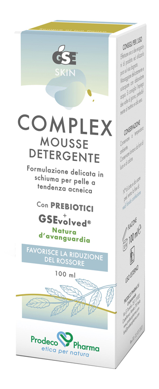 GSE SKIN COMPLEX MOUSSE DETERGENTE PELLE A TENDENZA ACNEICA 100 ML - farmaidea24.com