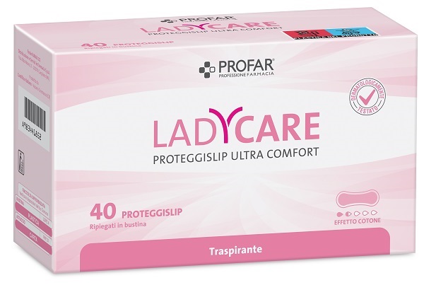 LADYCARE PROTEGGI SLIP RIPIEGATI 40 PEZZI PROFAR - farmaidea24.com