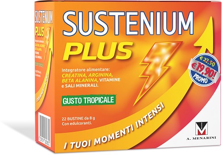 SUSTENIUM PLUS GUSTO TROPICALE PROMO 22 BUSTINE - farmaidea24.com