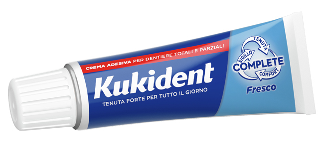 KUKIDENT FRESCO CREMA ADESIVA DENTIERE 40 G - farmaidea24.com