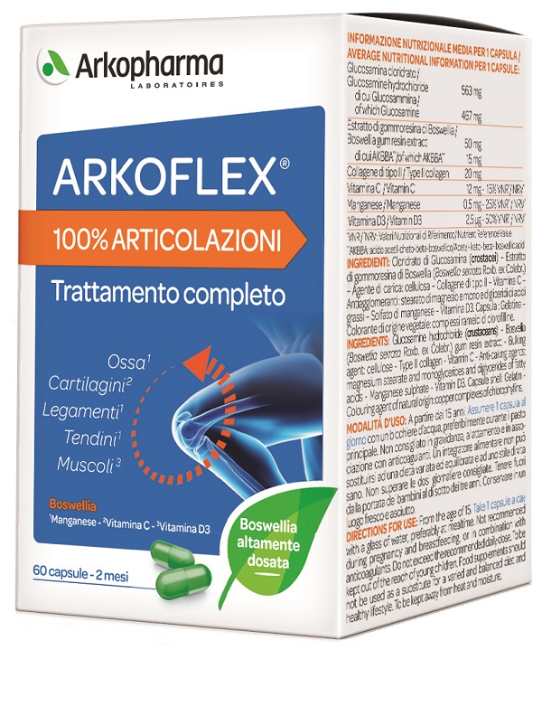 ARKOFLEX 100% ARTICOLAZIONI 60 CAPSULE - farmaidea24.com