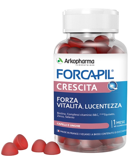 FORCAPIL CRESCITA 60 GOMMOSI - farmaidea24.com