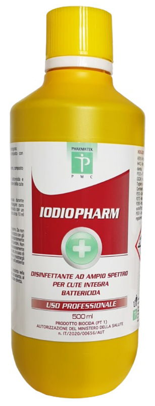 IODIOPHARMA DISINFETTANTE IODOPOVIDONE 10% 500 ML - farmaidea24.com