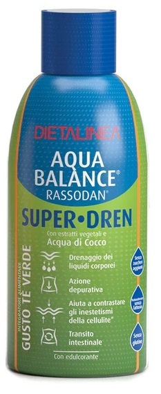 AQUA BALANCE RASSODAN SUPER DREN TE VERDE 500 ML - farmaidea24.com