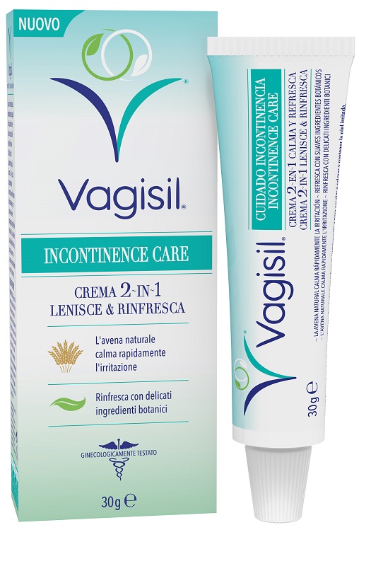 VAGISIL INCONTINENCE CARE CREMA 2IN1 LENISCE & RINFRESCA 30 G - farmaidea24.com