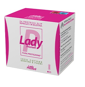 LADY PRESTERIL PROTEGGI SLIP RIPIEGATI BIODEGRADABILI 24 PEZZI - farmaidea24.com