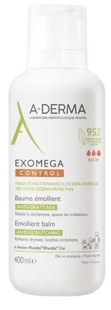 EXOMEGA CONTROL BALSAMO EMOLLIENTE 400 ML - farmaidea24.com