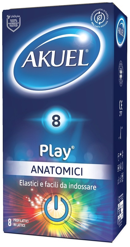 PROFILATTICO AKUEL PLAY ANATOMICO 8 PEZZI - farmaidea24.com