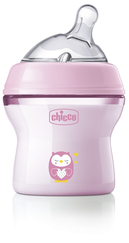 CHICCO BIBERON NAT FEEL PP 0M+ 150 ML BIMBA - farmaidea24.com