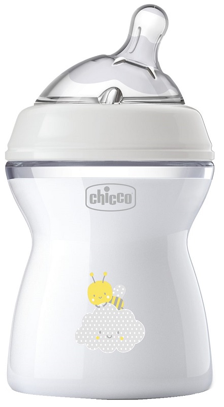CHICCO BIBERON NAT FEEL PP 2M+ 250 ML UNISEX - farmaidea24.com