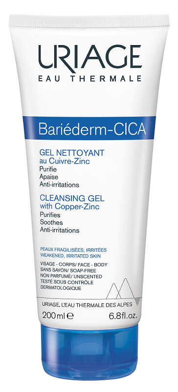 BARIEDERM CICA GEL NETTOYANT 200 ML - farmaidea24.com