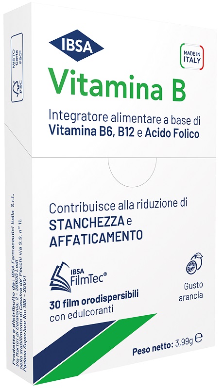 VITAMINA B IBSA 30 FILM ORALI - farmaidea24.com