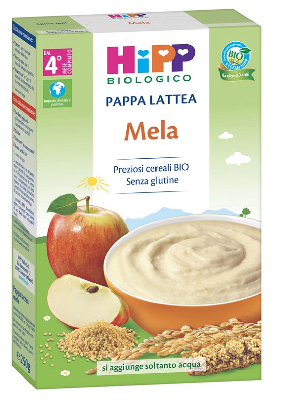 HIPP BIO PAPPA LATTEA MELA 250 G - farmaidea24.com