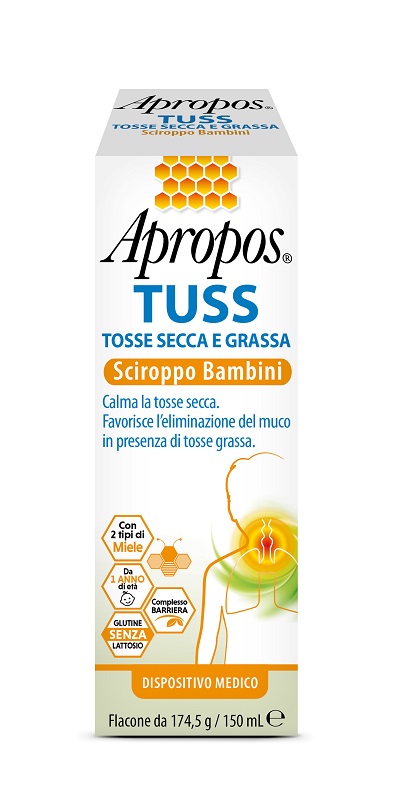 APROPOS TUSS SCIROPPO BAMBINI 150 ML - farmaidea24.com