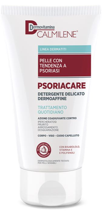 DERMOVITAMINA CALMILENE PSORIACARE DETERGENTE DELICATO DERMOAFFINE TRATTAMENTO QUOTIDIANO PER PELLE CON TENDENZA A PSORIASI 200 ML - farmaidea24.com