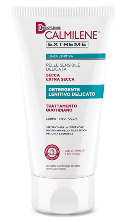 DERMOVITAMINA CALMILENE EXTREME DETERGENTE LENITIVO DELICATO TRATTAMENTO QUOTIDIANO PER PELLE SECCA ED EXTRA SECCA 200 ML - farmaidea24.com