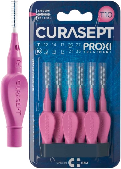 CURASEPT PROXI T10 FUXIA 6 PEZZI - farmaidea24.com