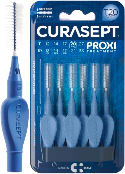 CURASEPT PROXI T20 SOFT BLUE 6 PEZZI - farmaidea24.com