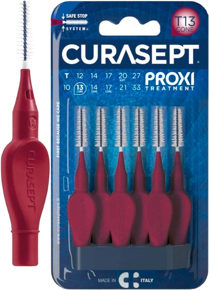 CURASEPT PROXI T13 CONE BORDEAUX 6 PEZZI - farmaidea24.com