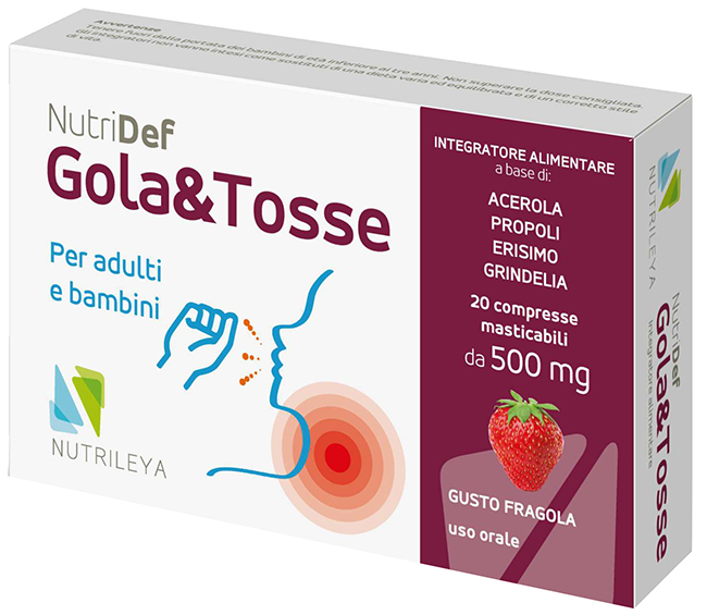 NUTRIDEF GOLA&TOSSE 20 COMPRESSE - farmaidea24.com