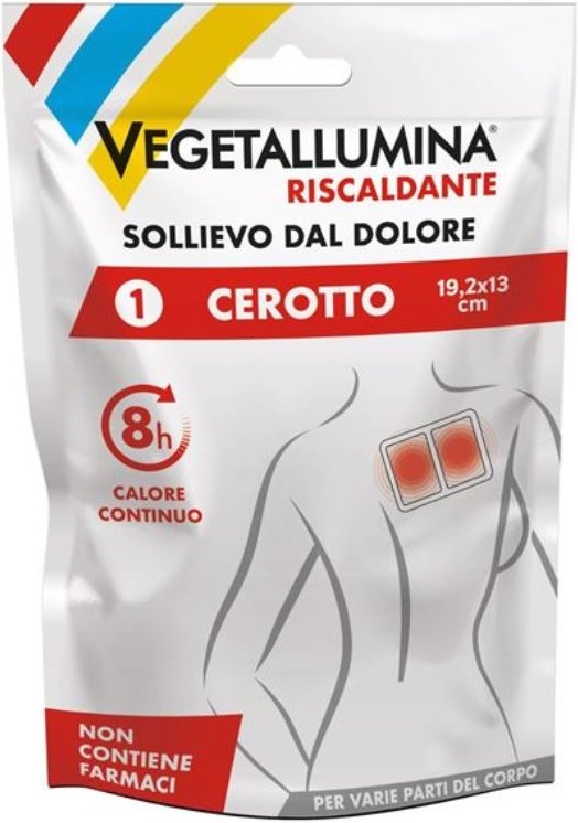 VEGETALLUMINA CEROTTO RISCALDANTE 1 PEZZO - farmaidea24.com
