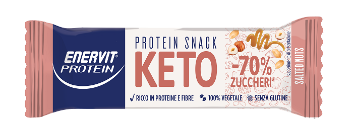 ENERVIT PROTEIN KETO SNACK SALTED NUTS 35 G - farmaidea24.com