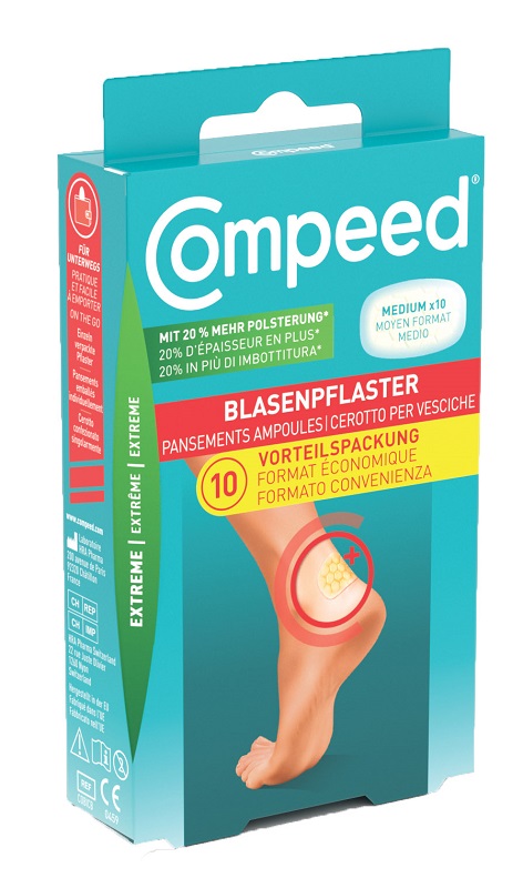 CEROTTI COMPEED PER VESCICHE MEDIO EXTREME 10 PEZZI - farmaidea24.com