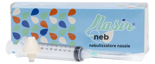 NASIR NEB KIT CON 1 UGELLO NASIR NEBULIZZATORE + 1 SIRINGA 10 ML LLC + 1 AGO - farmaidea24.com