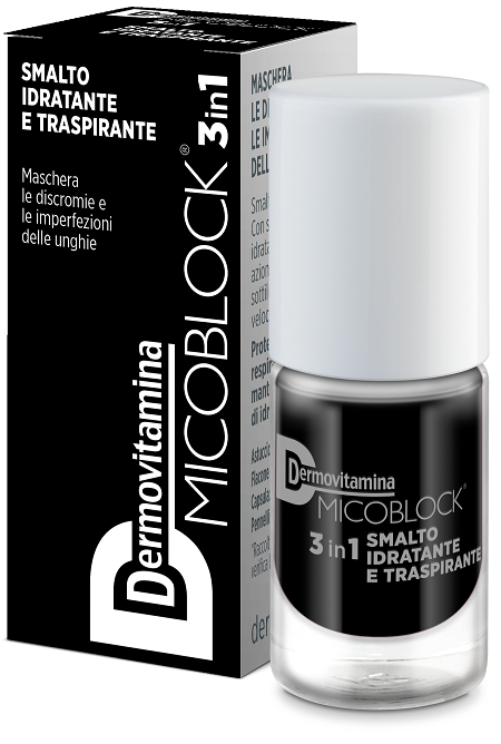 DERMOVITAMINA MICOBLOCK 3IN1 SMALTO IDRATANTE E TRASPIRANTE NERO 5 ML - farmaidea24.com
