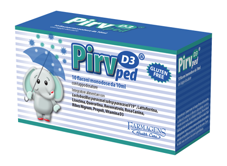 PIRV D3 PED 10 FLACONI MONODOSE - farmaidea24.com