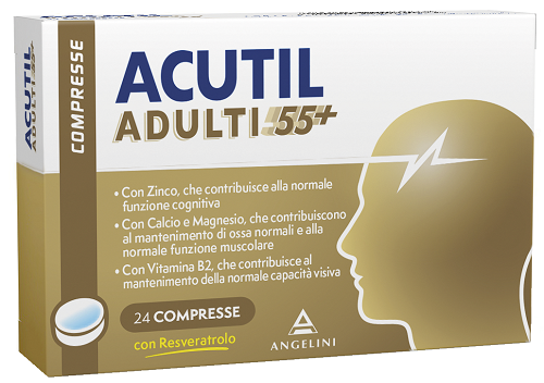 ACUTIL ADULTI 55+ 24 COMPRESSE IT - farmaidea24.com