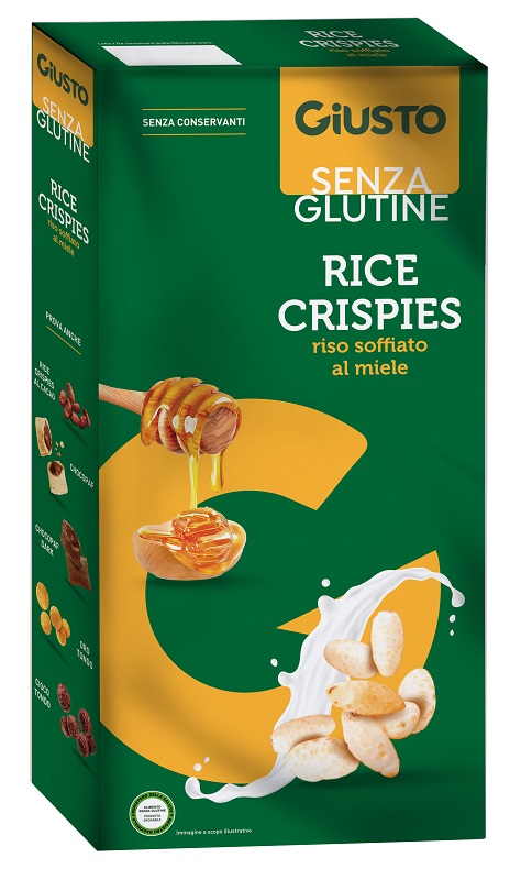 GIUSTO SENZA GLUTINE RICE CRISPIES 250 G - farmaidea24.com